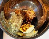 ツナと梅のオイスターマヨパスタ作り方1写真