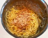 ツナと梅のオイスターマヨパスタ作り方3写真