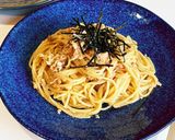 ツナと梅のオイスターマヨパスタ作り方4写真