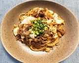 豚生姜焼き風パスタ作り方6写真