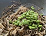 糸こんにゃくと舞茸のすき焼き風炒め煮作り方2写真