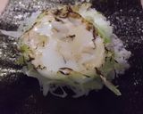 ハムと巣ごもり卵のおにぎらず作り方7写真