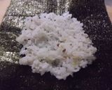 ハムと巣ごもり卵のおにぎらず作り方6写真