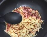 千切りポテトのチーズガレット作り方6写真