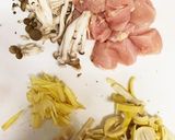 圧力鍋で具沢山♡真竹と鶏肉の炊き込みご飯作り方2写真