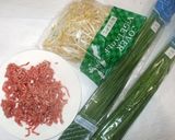 ひき肉ニラもやし炒め♪簡単作り方1写真