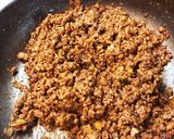 満腹・満足！中華風肉味噌うどん作り方5写真