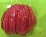 【パーティー】トマトでバラの飾り切り作り方2写真