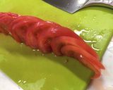 【パーティー】トマトでバラの飾り切り作り方4写真