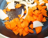 牛小間切れと舞茸の甜麺醤炒め。作り方5写真