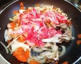 牛小間切れと舞茸の甜麺醤炒め。作り方7写真