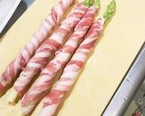 めちゃうま！アスパラ豚バラ巻の照り焼き☆作り方2写真