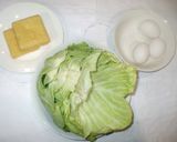 キャベツ油あげのマヨネーズ炒め♪簡単作り方1写真