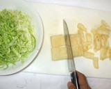キャベツ油あげのマヨネーズ炒め♪簡単作り方3写真