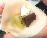 子供と一緒に♪簡単やみつきキウイ餃子♡作り方2写真