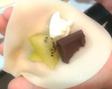 子供と一緒に♪簡単やみつきキウイ餃子♡作り方2写真