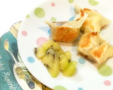 子供と一緒に♪簡単やみつきキウイ餃子♡作り方9写真