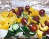 ミニトマトとイロドリ野菜のピクルス作り方3写真