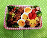 行楽弁当☆ポケモンキャラ弁作り方5写真