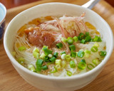 白だしで簡単＊梅の冷やがけ素麺作り方3写真