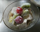 キウィと鶏ハムのカラフルサラダ作り方6写真