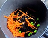 枝豆と人参のひじき作り方5写真