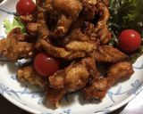 昆布出しが効いたしっとり唐揚げ作り方9写真