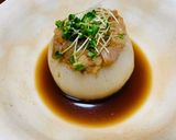 新玉葱のベジ蓮根肉詰め作り方7写真