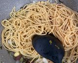 サラダ豆の高菜のそぼろパスタ作り方6写真