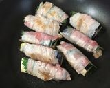 梅と大葉とポン酢でさっぱり！茄子の肉巻き作り方5写真