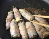 梅と大葉とポン酢でさっぱり！茄子の肉巻き作り方7写真