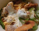 冷凍から揚げで簡単！から揚げとじ丼♪作り方1写真