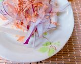 おぼろ豆腐とアーリーレッドの冷奴作り方6写真