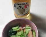 レタス・カニカマ・きゅうりの酢のもの作り方3写真