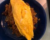 OKストアの焼き鳥丼でオムライス作り方6写真