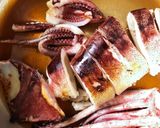 簡単！イカ焼きの和風だれ＊生姜シソ風味作り方4写真