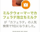 ミルクウォーマーでカフェラテ泡立ちミルク作り方13写真