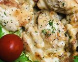 鶏肉のマスカルポーネチーズ＆しょう油焼き作り方4写真