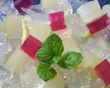 夏至には【冬瓜ゼリー】の紫蘇ゼリー添え♪作り方6写真