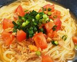 ツナとトマトのサラダ風素麺作り方3写真