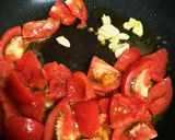 フライパン一つで簡単トマトクリームパスタ作り方2写真