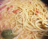 フライパン一つで簡単トマトクリームパスタ作り方5写真