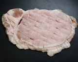 簡単！揚げない☆豚ロース唐揚げ作り方1写真