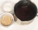 甘納豆入り　ほうじ茶寒天作り方1写真