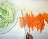 キャベツ甘味噌炒め♪簡単甜面醤で作り方3写真