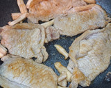 エリンギと小松菜と豚ロースしょうが焼き作り方3写真