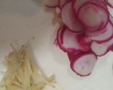 はつか大根とえのきの炒め物作り方1写真