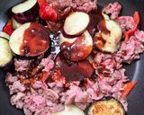 濃厚こってり！なすと牛肉の甘味噌炒め＊作り方4写真