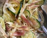 柑橘・薬味のレンチンご飯ちらし寿司作り方1写真