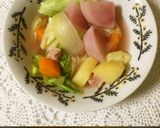 赤かぶのもものすけ入りポトフ風スープ作り方5写真